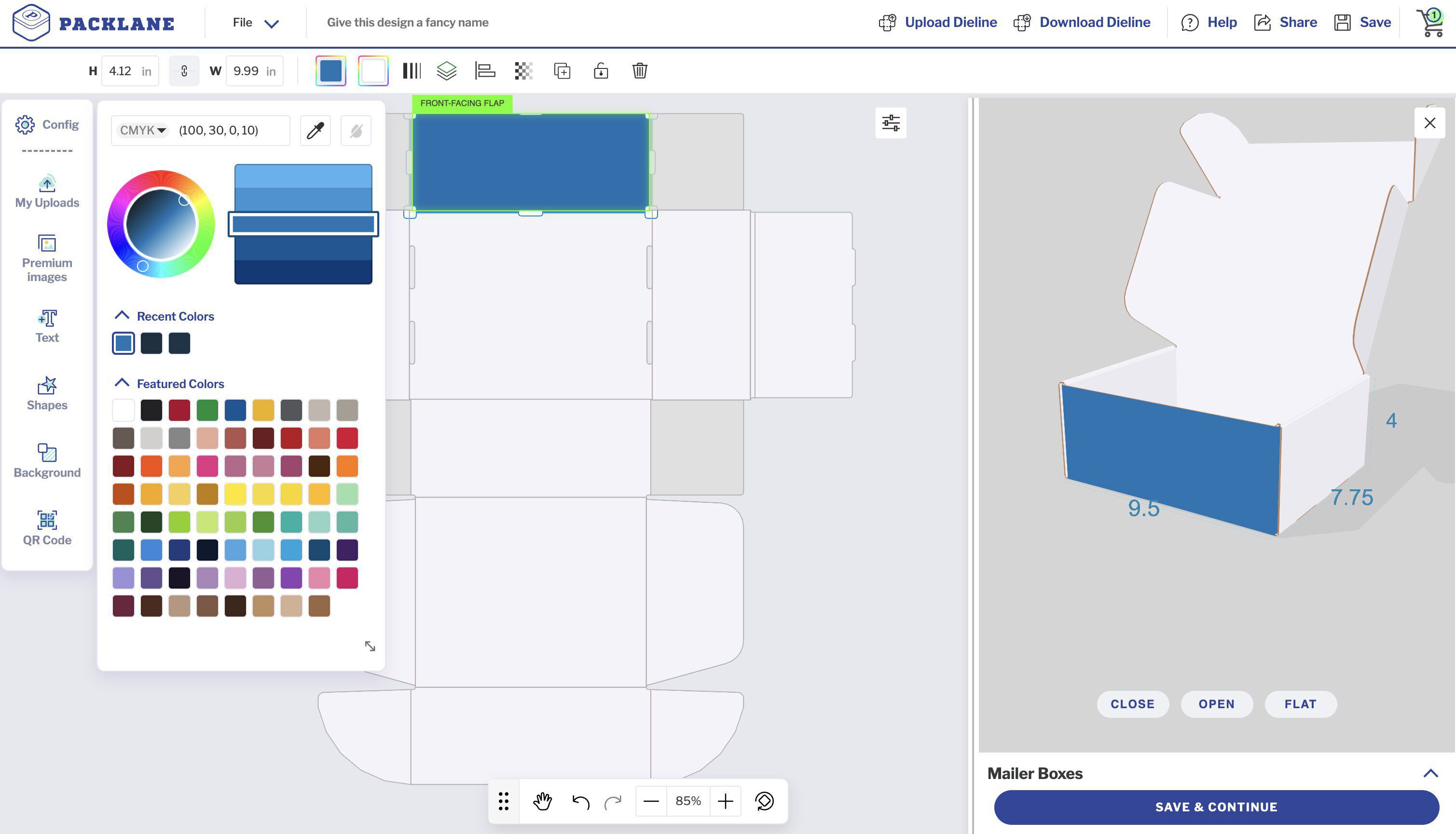 Packlane color picker